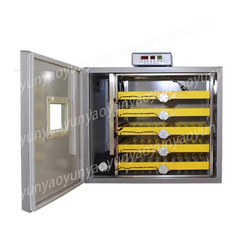 50 Pieces Automatic Egg Incubator Digital Control Auto Turner Poultry Hatching Breeding Equipment