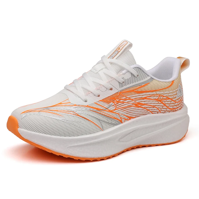 

Hot Selling Men Mesh Running Shoes Breathable Casual Sneakers Stylish Anti-slip Shockproof Outdoor Daily Jogging Athlet Footwear