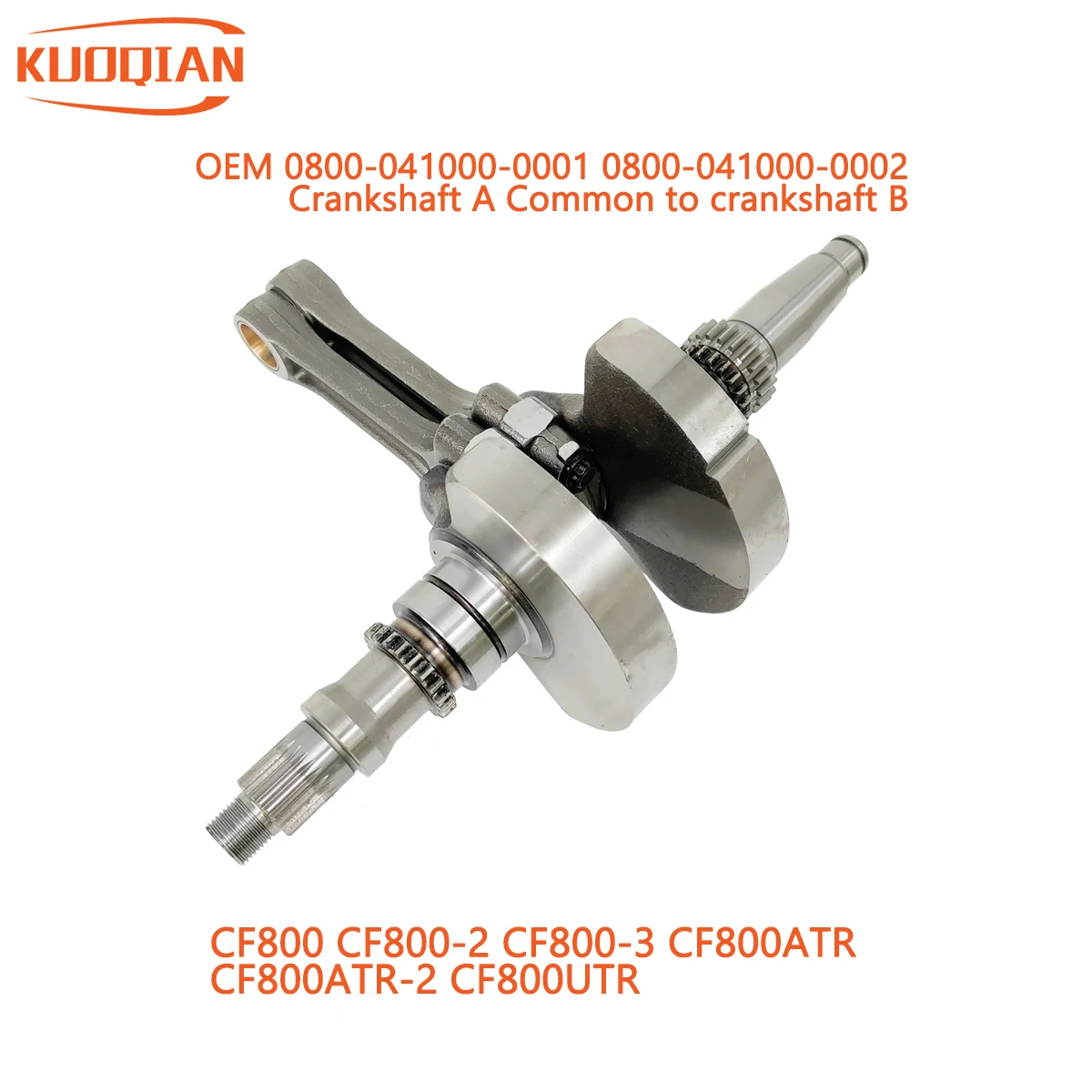 Oryginalny korbowód wału korbowego dla ATV UTV CF 800 U8 X8 Z8 0800- 041000 -0001 znak A