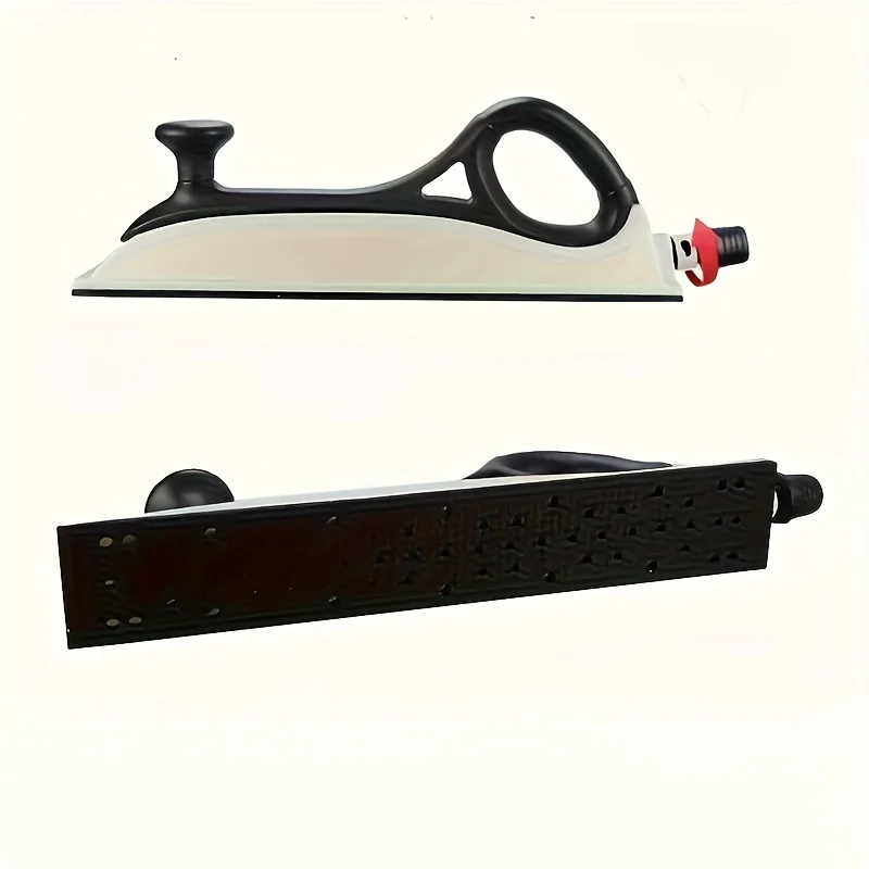 70*420mm Hand Sanding Block Hook Loop Dust Free Extraction Mesh Grinding Pad Abrasive Tools Used for Wood and Automobile