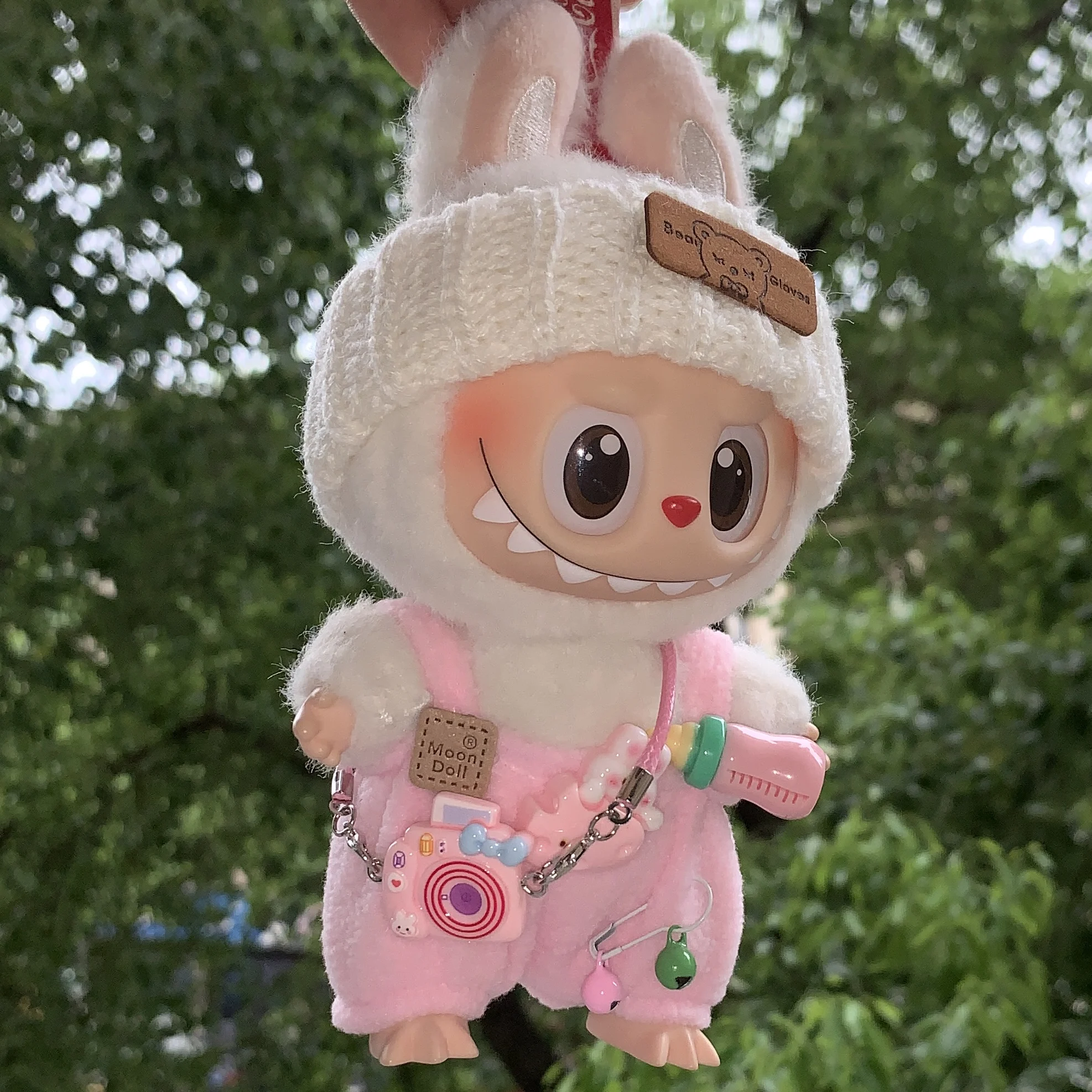 

Only Clothes First And Second Generation Keychains Labubu Doll Clothes Cute And Fashionable Cartoon Sets Trendy Casual Toy Cloth