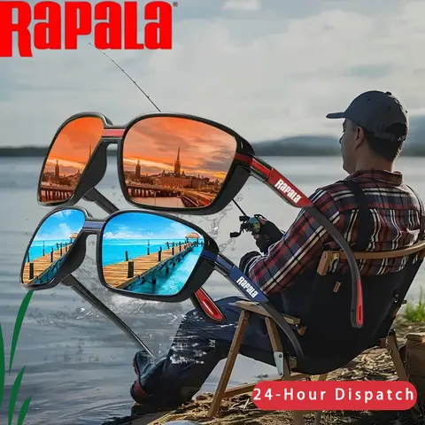 Rapala 새로운 패션 멋진 남성과 여성의 편광 낚시 안경 자전거 운전 스포츠 안경 선글라스