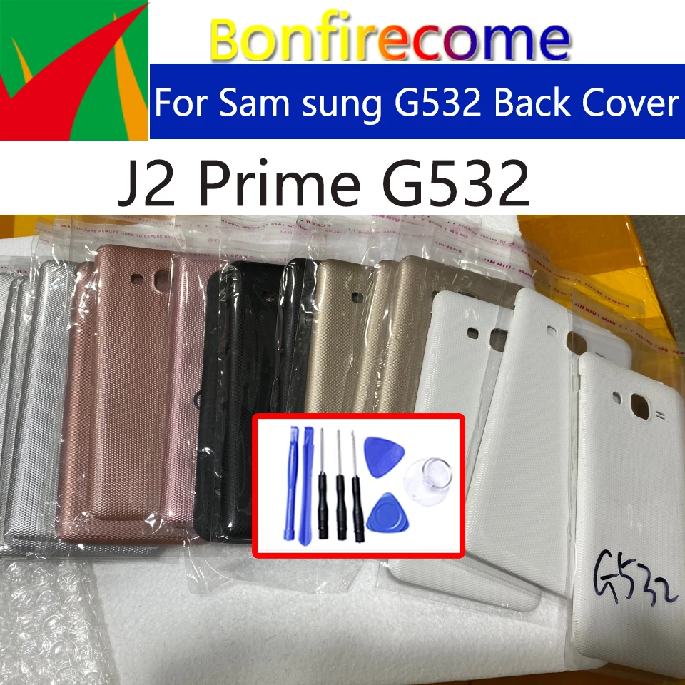 G532 Задняя крышка аккумулятора для Samsung Galaxy J2 Prime G532 G532F G532H G532G G532M Задняя крышка аккумуляторной батареи Корпус корпуса