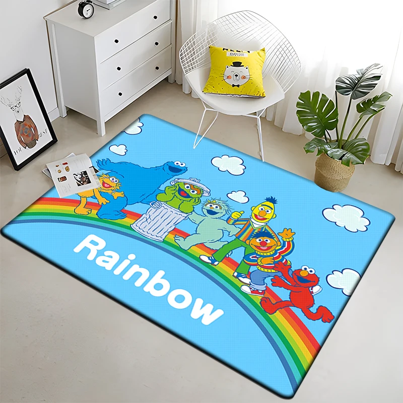 Sesame Street Cute Carpet,decoration Living room Bedroom floor mat Kitchen mat Bedroom Mat,bedroom decor birthday gift anime rug