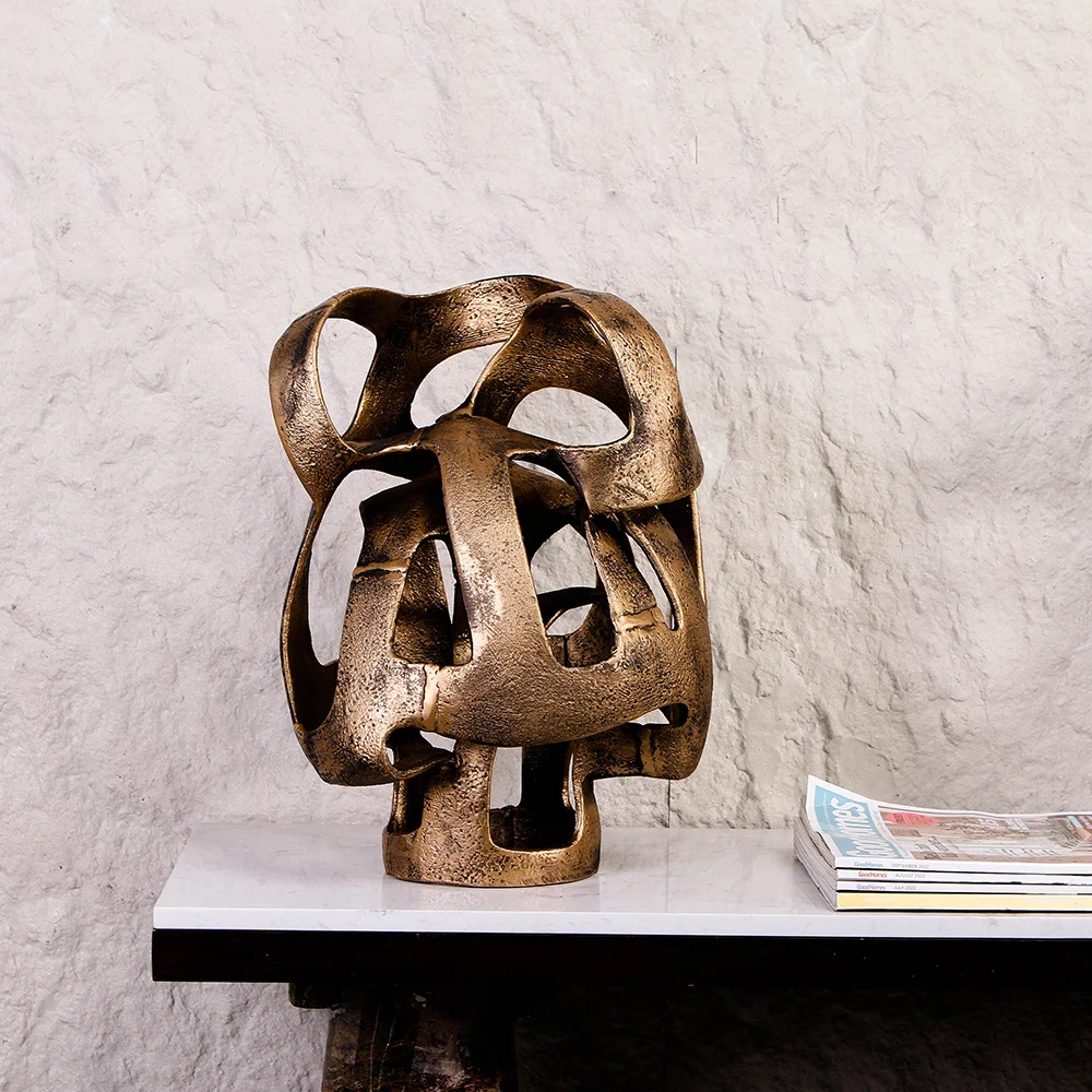 Decorative Sculptures Aluminum Sculpture Home Decor Sculptures Home Decoration For Interior & Hotel Projects
