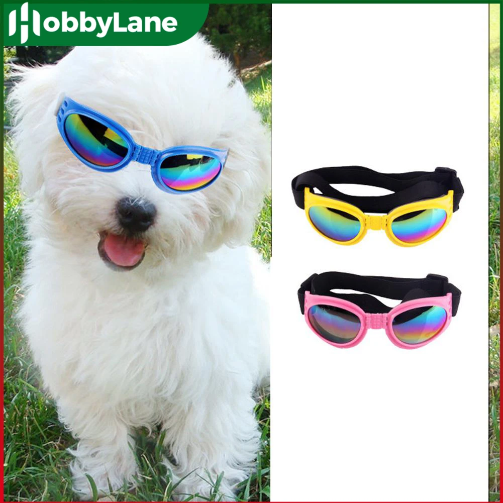 Pet Dog Outdoor Sunglasses Summer Windproof Foldable Sunscreen Anti-Uv Goggles Pet Supplies Pets Photos Props Accessories