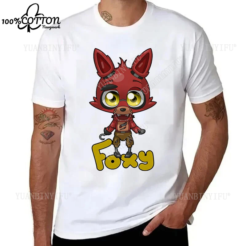 New Listing Fashion Fnaf 2 Animatronics T Shirt Cotton Unisex Shirt Print Cool Tee Five Nights A Street Fashion Harajuku view 4