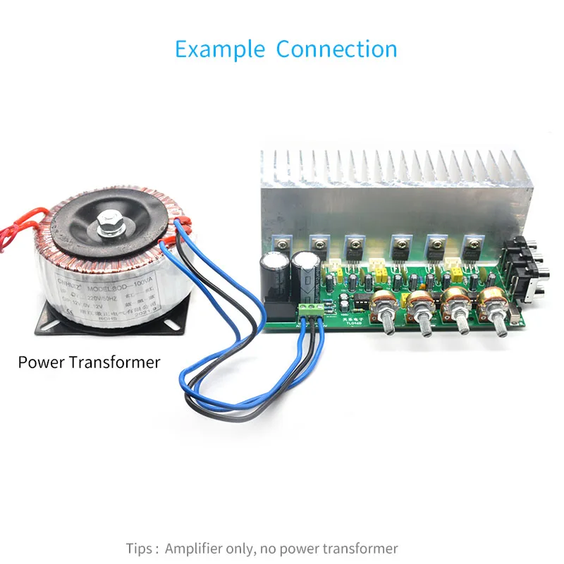 6X25W LM1875 Audio Amplifier Board 5.1 Channels Power Amplifiers Surround Center Subwoofer Power Amplifiers For Home Theater