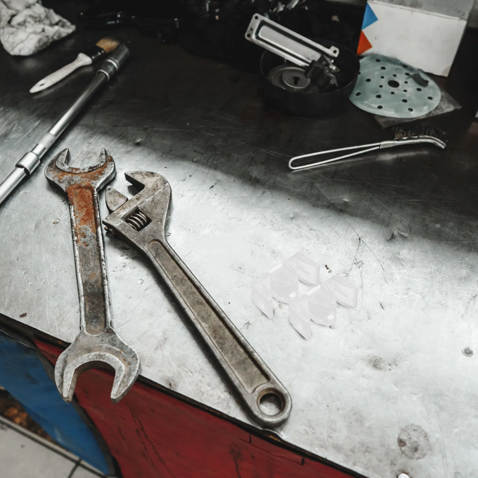 

6pcs Anti Collision Block Pad For Shower Door Bumper Bottom Seal Strip Glass Sliding Door Stopper Waterproof Protection Rubber