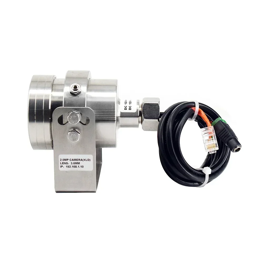 IP-камера 1080P Взрывозащищенная камера видеонаблюдения IP68 Водонепроницаемая камера видеонаблюдения H264/H.265 с POE