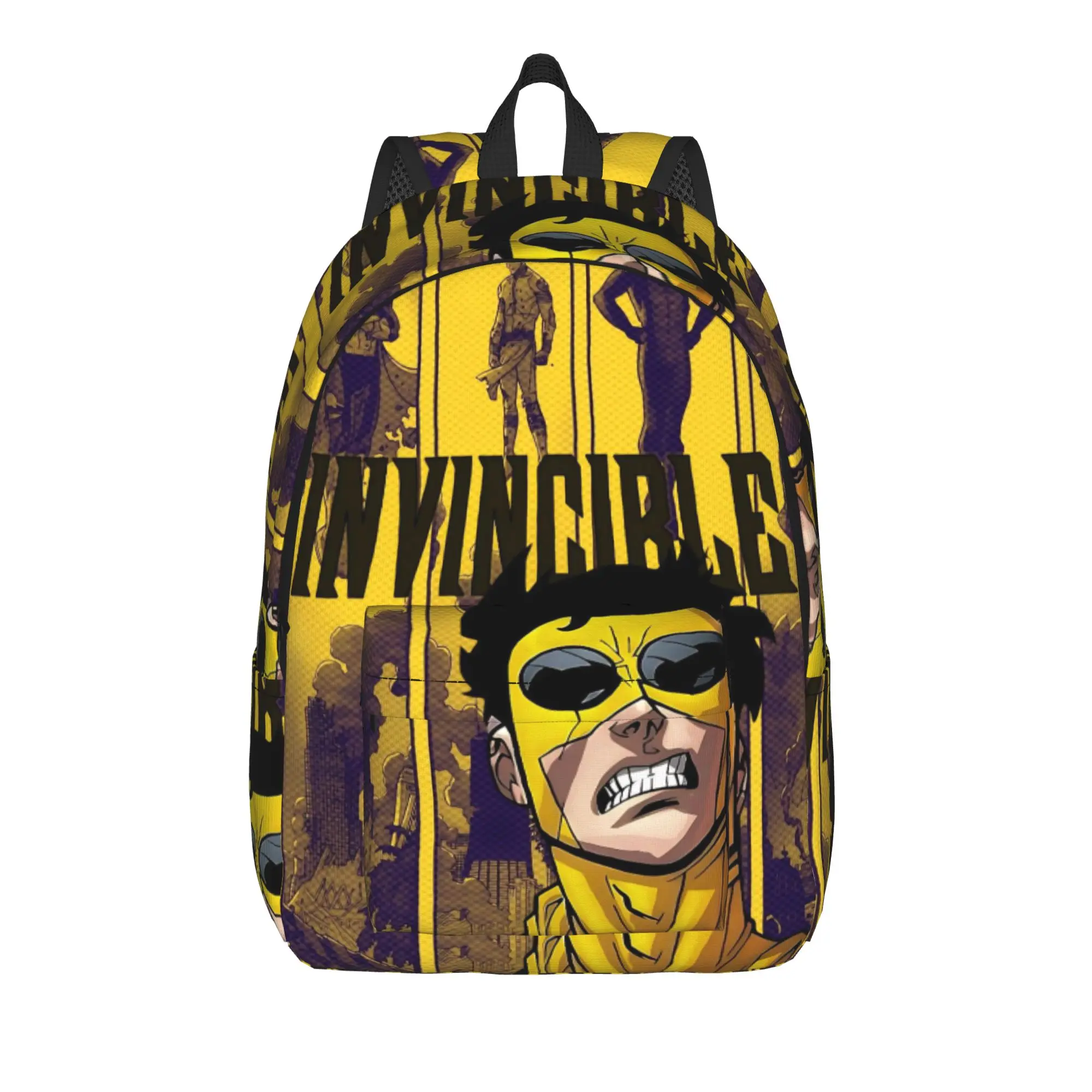 

Invincibles Comic Backpack for Men Women Cool High School Hiking Travel Daypack Laptop Computer Shoulder Bag Lightweight