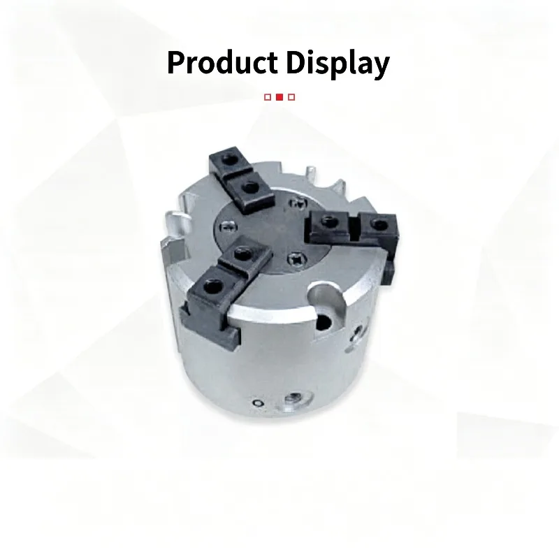 16D/20D/25D/32D/40D/50D MHS2/MHS3/MHS4 Series 2/3/4 Finger Pneumatic Gripper Replacement Double Action Rotating Air Cylinder