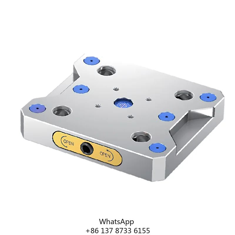 TS96-175 Quick-Change CNC Base Plate For 5 Axis Vices Clamping & Fixture Solutions