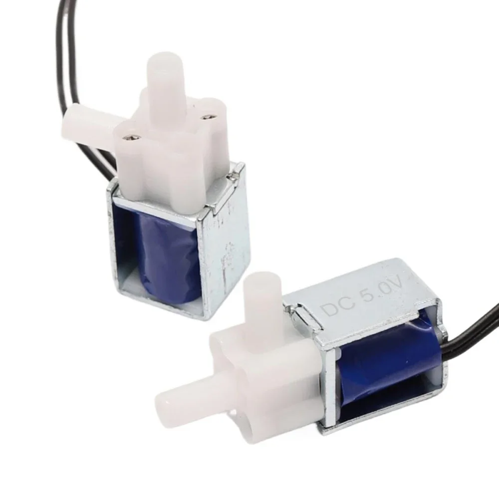 Micro Mini Magneetventiel Normaal Gesloten DC 5V 6V Elektrische Controle Water Uitlaatklep Kleine Bidirectionele Magneetklep