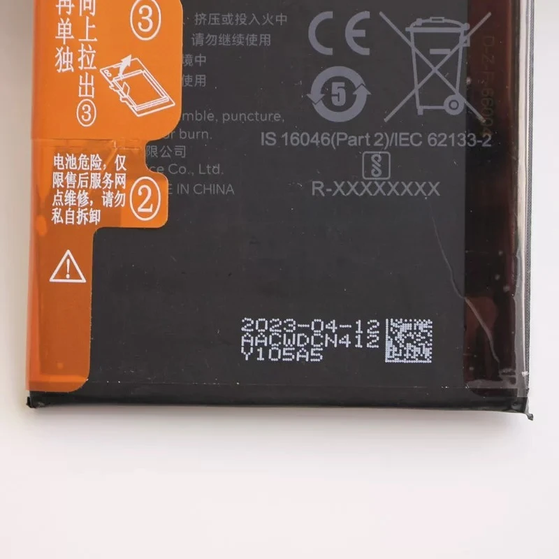 ,. For Honor 90 original mobile phone battery REA-AN00 new HB486591EHW,. Install directly without decryption