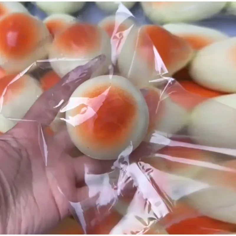 Handgemachter Knuspriger Honigbrötchen-Squishy: ASMR Crunch Stressabbau-Fidget-Ball, Knuspriges Dekompressions-Backbrötchen für Büroangestellte – Detail 2