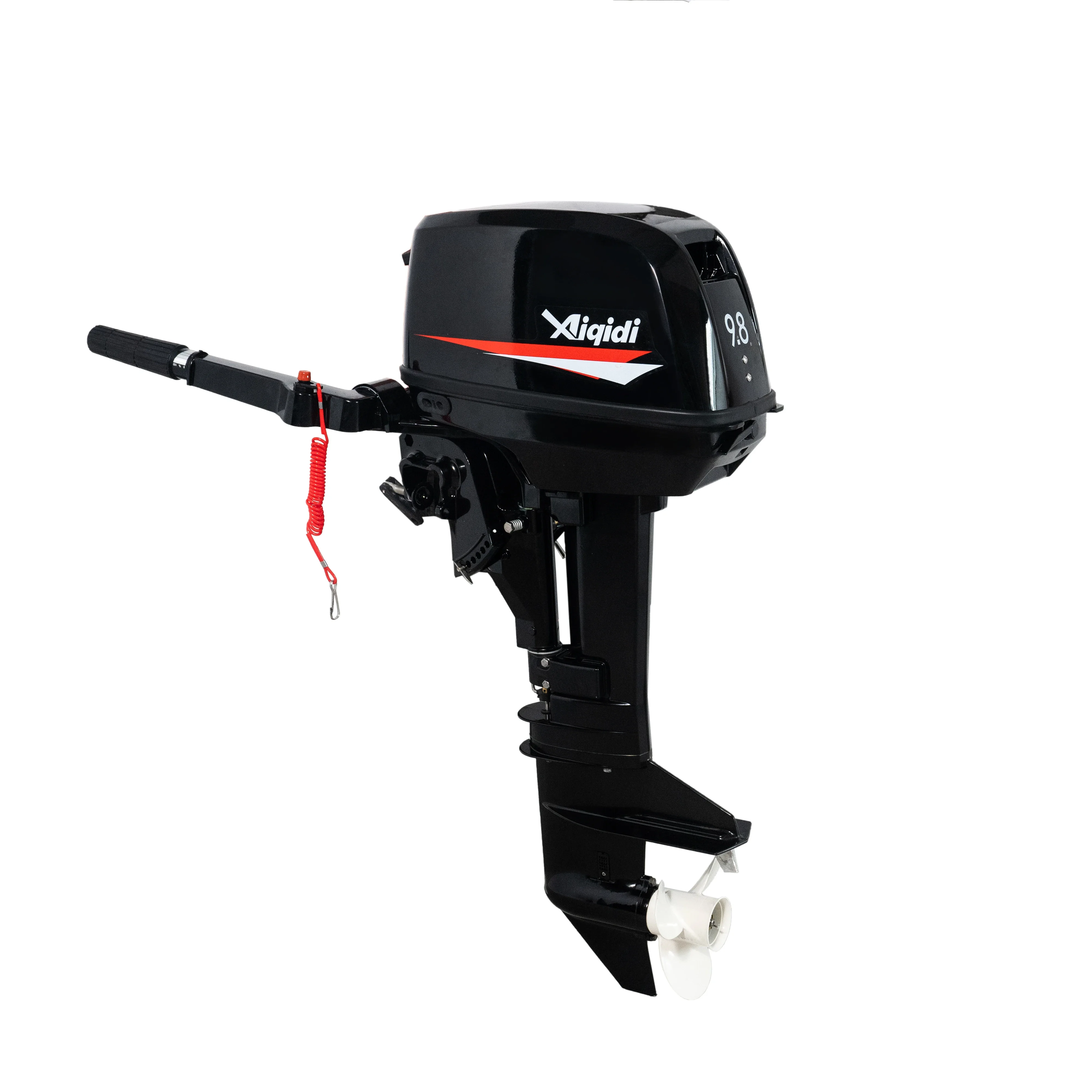 

AIQIDI 2 Stroke Gasoline Outboard Motor 9.8HP With Tiller Control