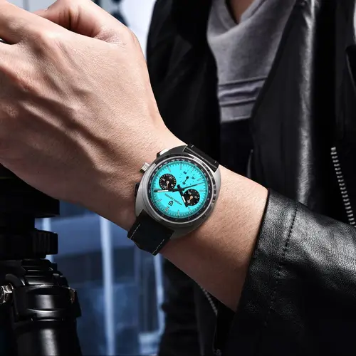 Imagen 2 del producto Nuevo PAGANI DESIGN 2026 relojes para hombre, relojes de pulsera de cuarzo de lujo, reloj cronógrafo multifunción para hombre AR zafiro luminoso