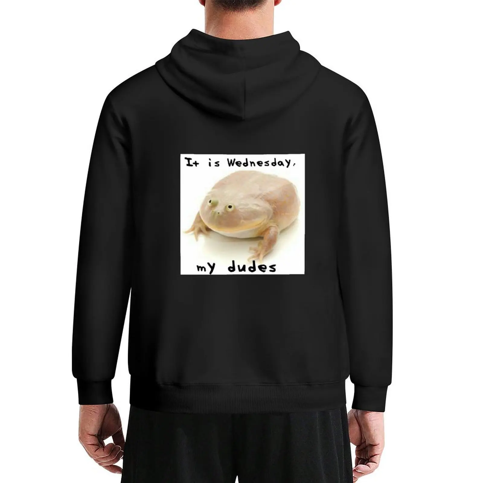 

It Is Wednesday My Dudes Hoodie men wear anime clothing blouse men's clothes men's hoodie sweatshirt