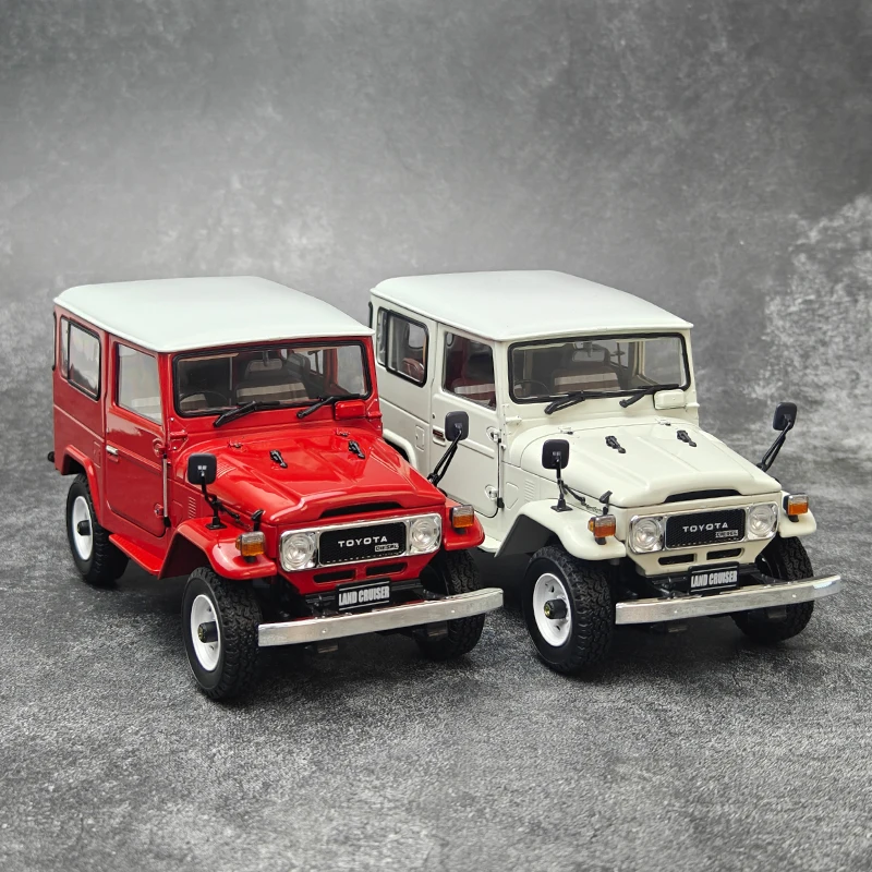 KYOSHO 1/18 Toyota Land Cruiser 40 Van (BJ42V) SUV metal car model static decoration holiday gift collection