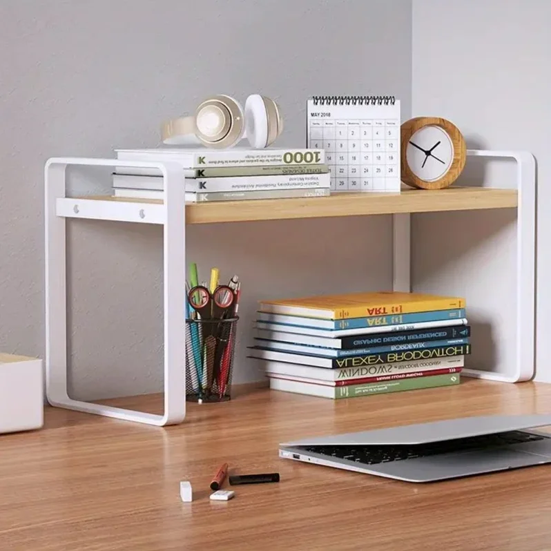 Student Document Shelf Desktop Storage Bookshelf Office Accessories Desk Organizer Organizing School Supplies