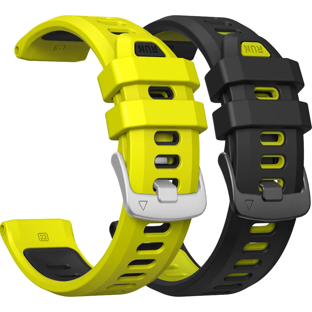 

Спортивный силиконовый ремешок 22 мм для Garmin Forerunner 970 965 955 Solar 945 935 ремешок для часов Garmin 970 браслет-браслет