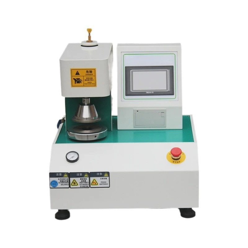 

Машина для испытания скрапления картонных коробок. Картонный детектор. Цифровой дисплей. Машина для автоматического испытания прочности с румянами. Модель с сенсорным экраном.