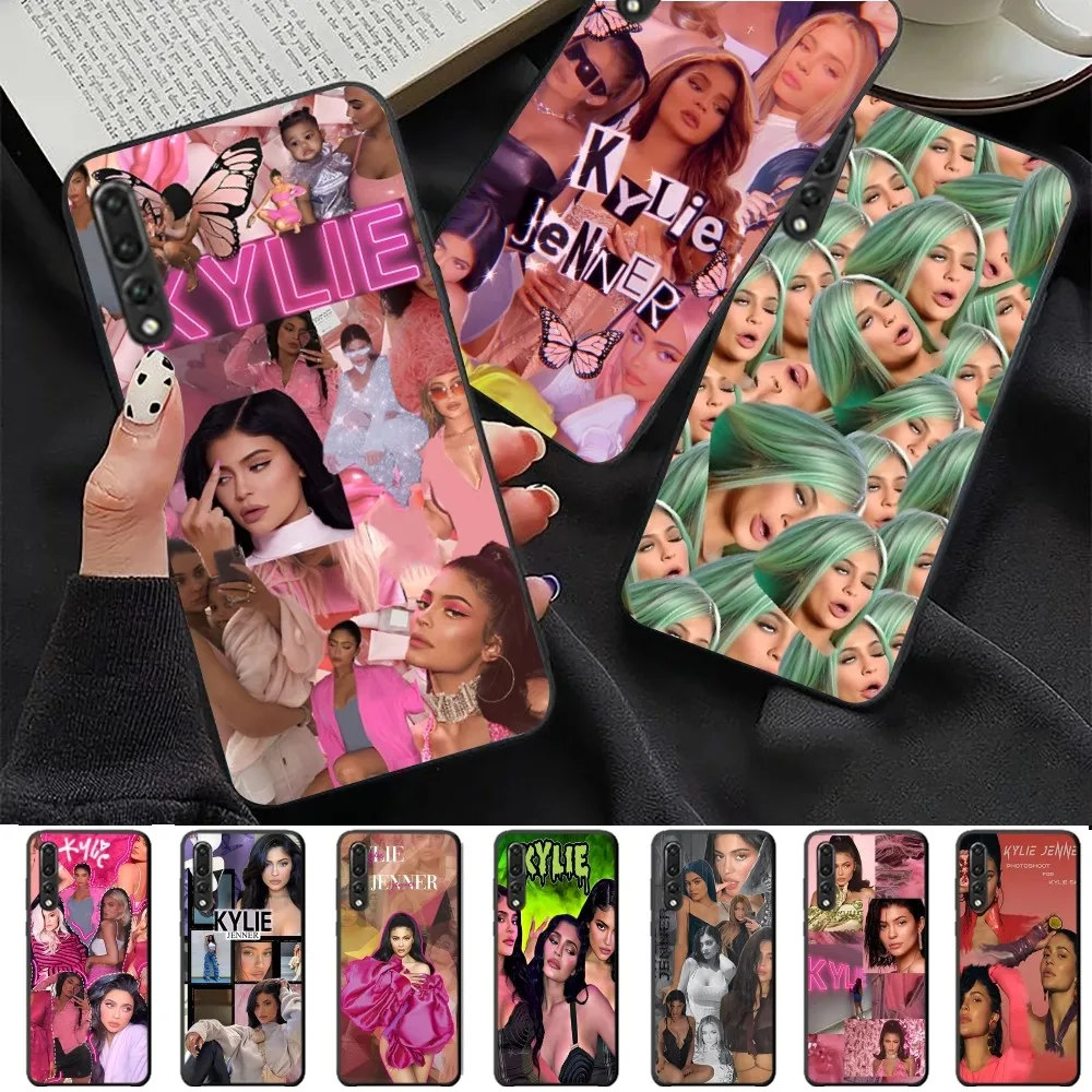 Sexy Girl Kylie J-Jenner Phone Case For Huawei P 8 9 10 20 30 40 50 Pro Lite Psmart Honor 10 lite 70 Mate 20lite