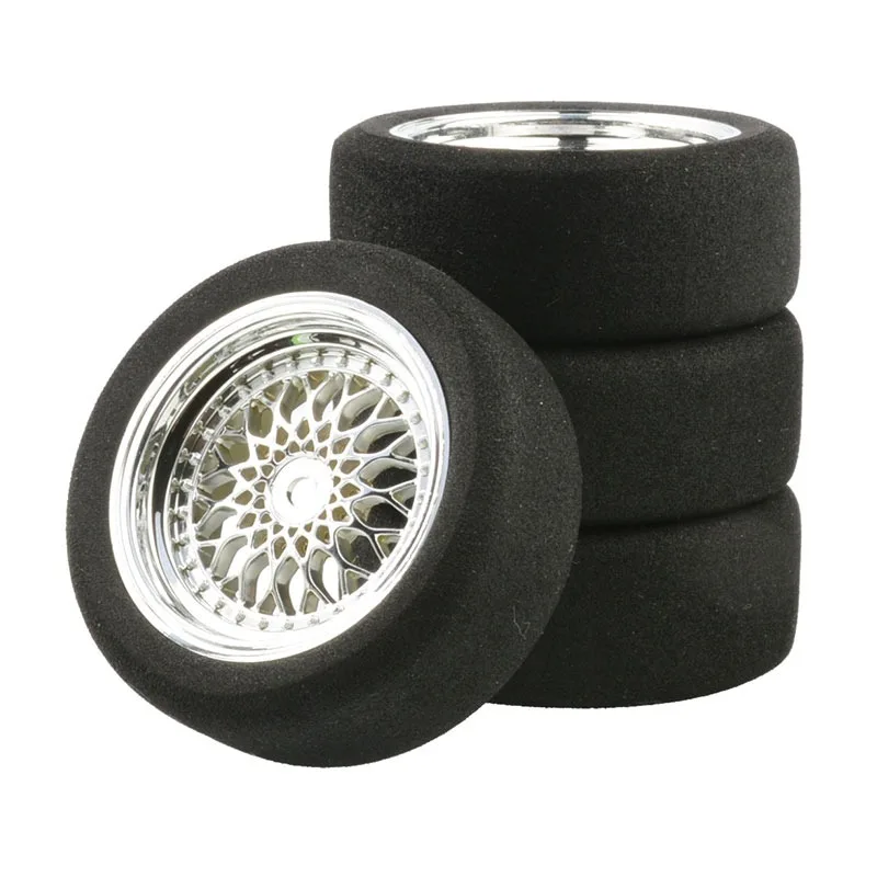 1/10 piatto da corsa spugna pneumatico RC pneumatico da corsa professionale illimitato HSP94123 Sakura D4 Tiangong TT02 auto sportiva piatta