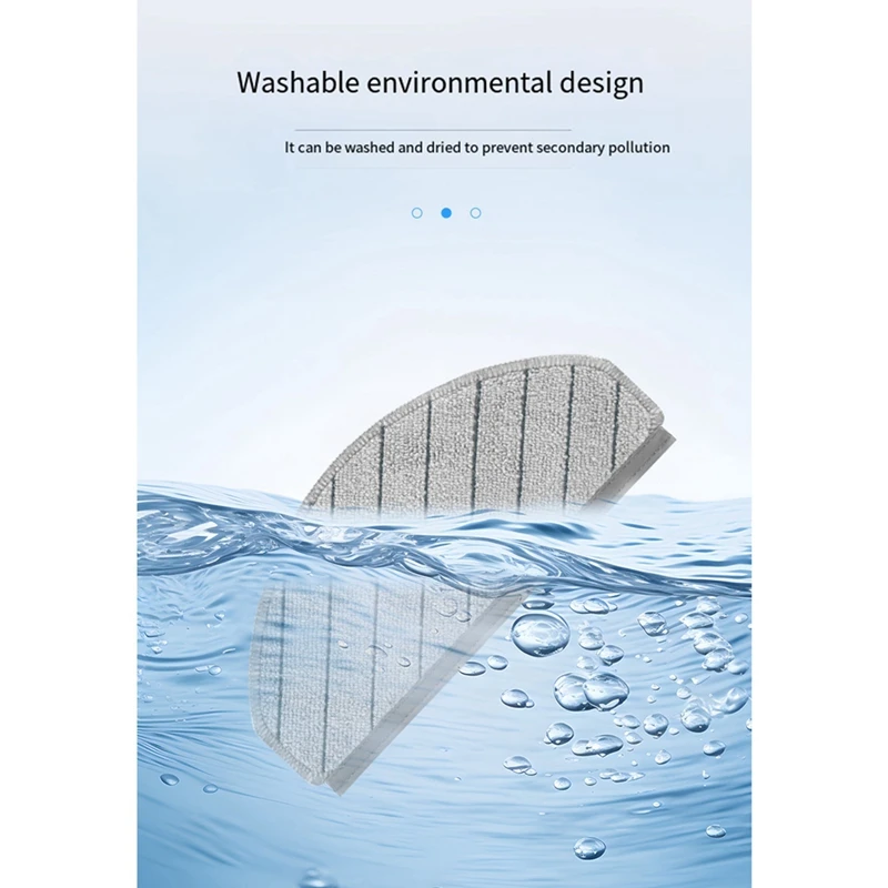 ผ้าถูพื้นสำหรับหุ่นยนต์เทอร์โบอะไหล่เครื่องดูดฝุ่นแผ่นถูพื้น X1/N20/ T10/T10