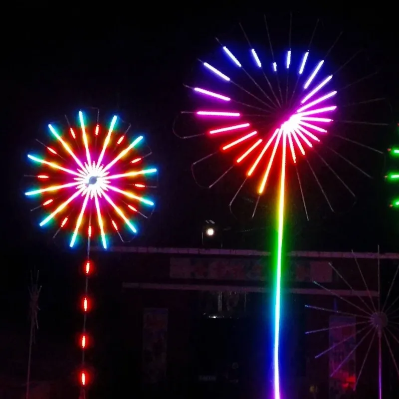 led Symphony Modeling Pattern Automatic Cycle Ambient Light Meteor Race
