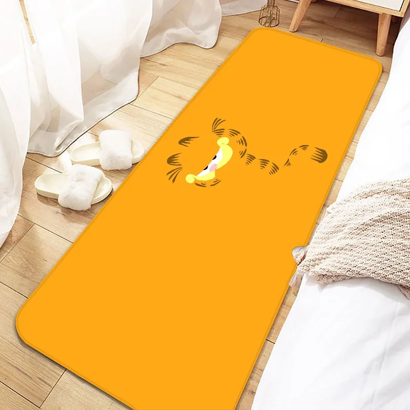 G-Garfield Door Mat Entrance Non-slip Doormat Washable Kitchen Carpet Living Room Hallway Rugs Bathroom Bath Door Mats