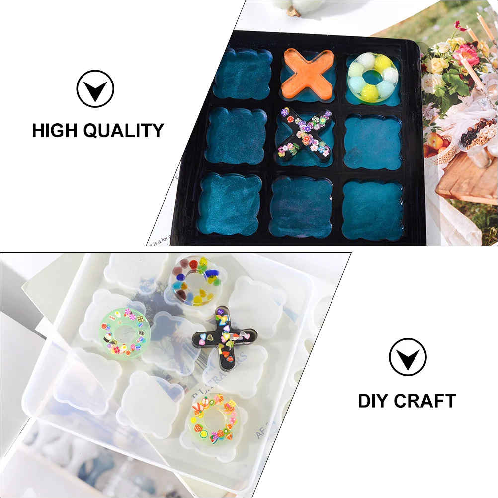 

DIY Silicone Mold Crafts Casting Epoxy Resin Toe Molds Smooth Surface High Toughness Flexible Durable Easy Demold Clean