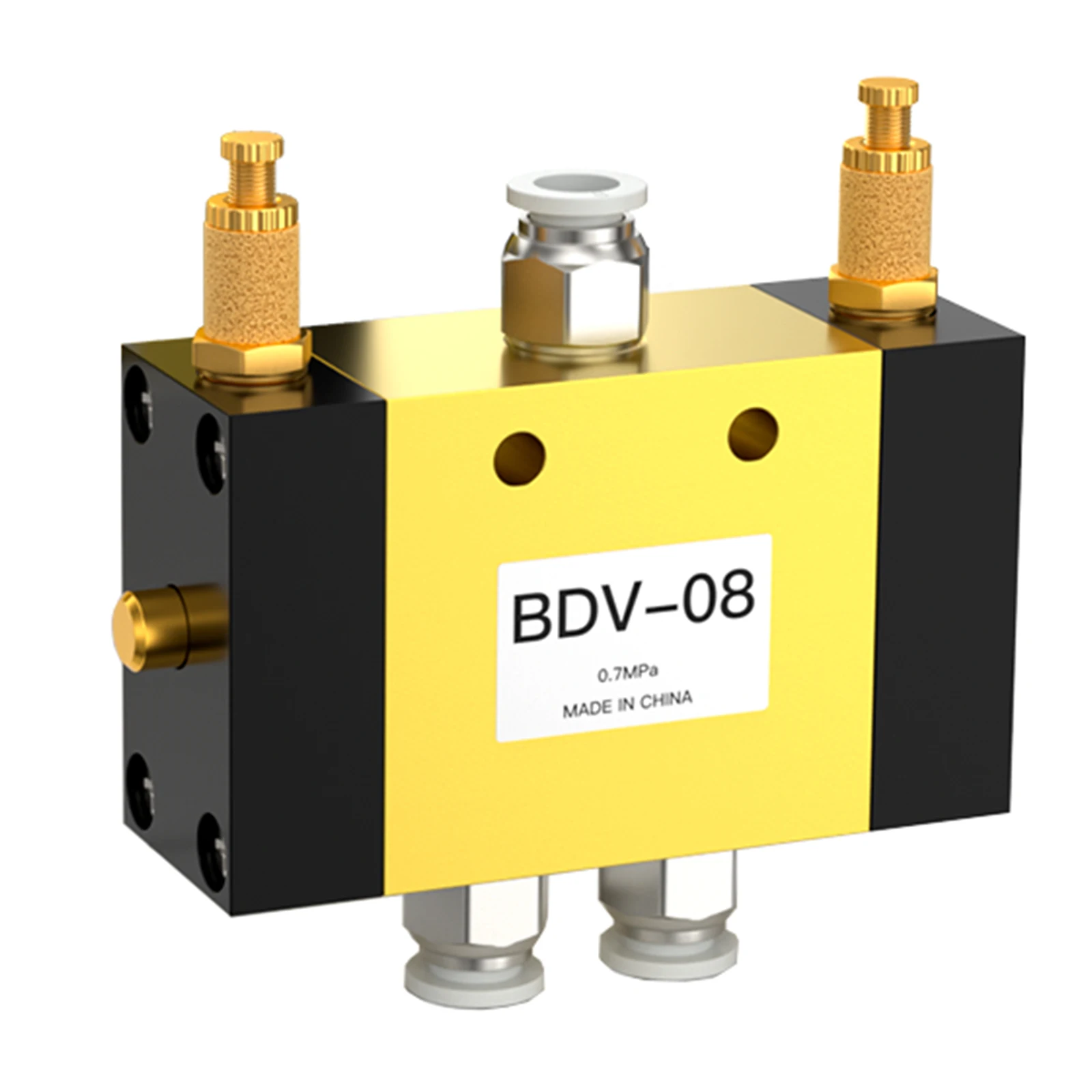 Automatic reciprocating valve two position five way reversing BDV-08 pneumatic cylinder switch speed control valve