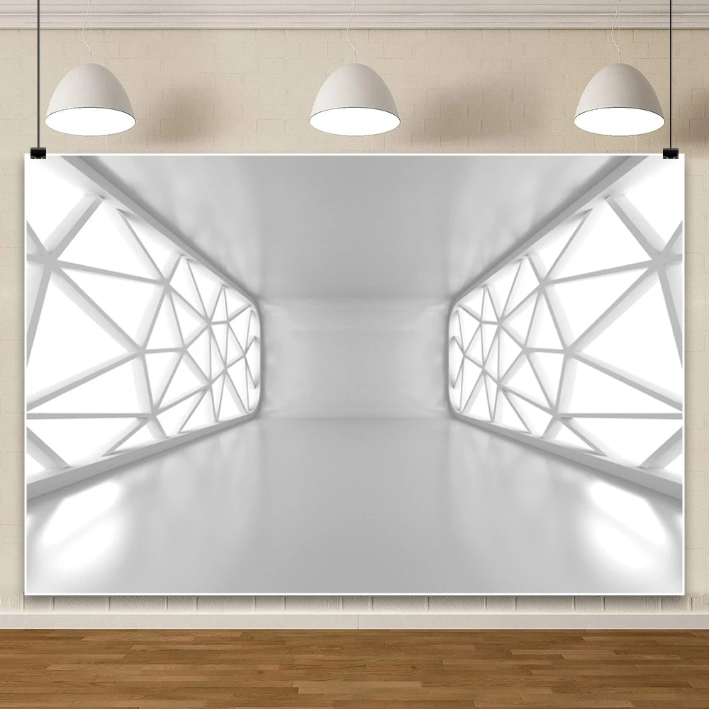 خلفية موضوع الفضاء المستقبلي ثلاثية الأبعاد للخيال العلمي للتصوير الفوتوغرافي المجسم للأحداث التقنية والأفلام خلفية الألعاب لالتقاط الاستوديو