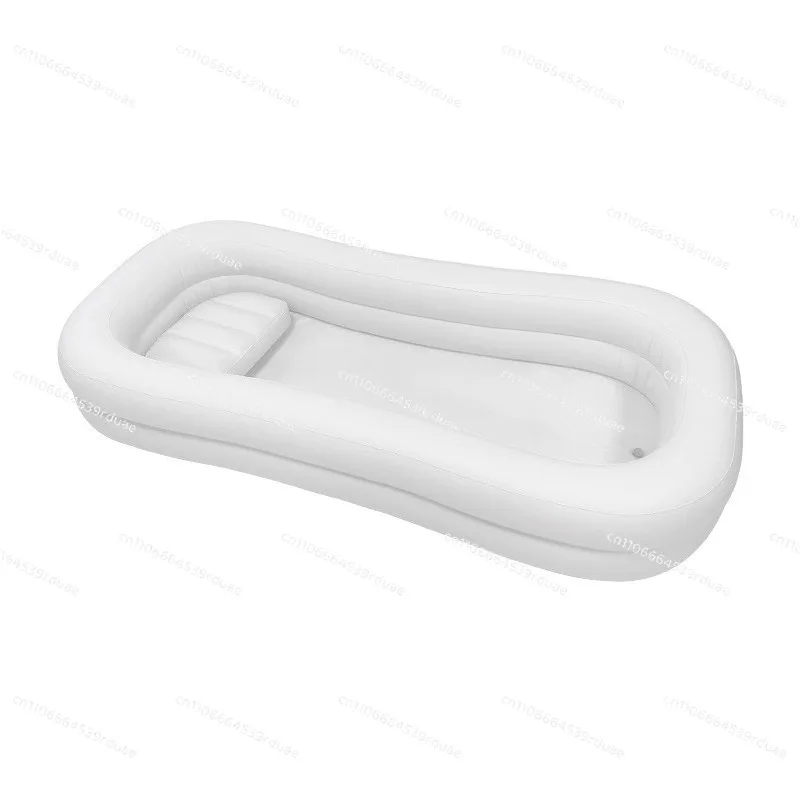 Double Bed Elderly Inflatable Bath Disabled Medical Bath with Pillow