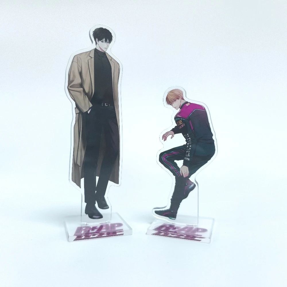 Non Zero Sum Racing to Another Pink Racer & Partner Acrylic Stand Merch BL Yaoi Manhwa Key Chain Anime Collectible Gift