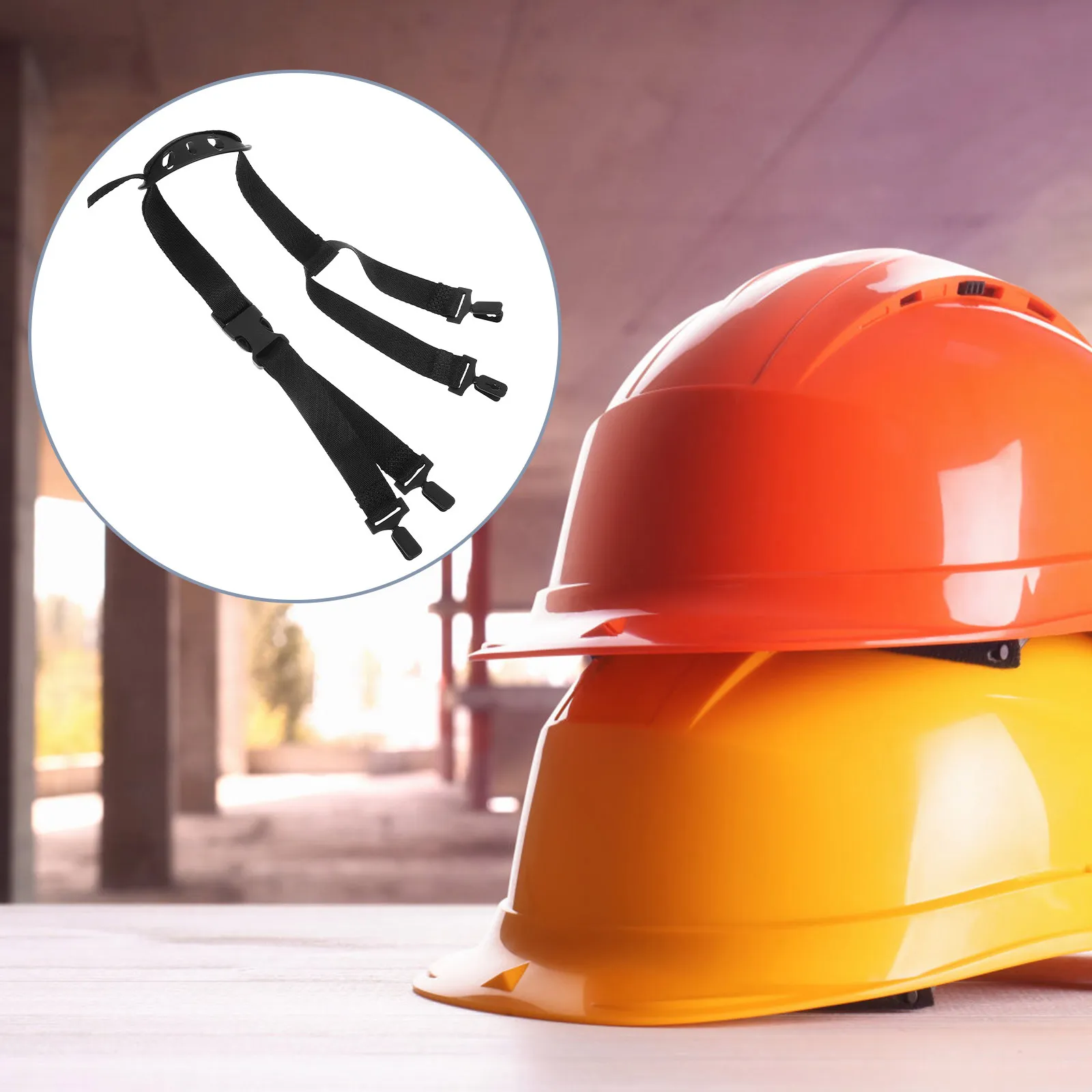Hard Hat Chin Strap Replacement For Building Site Construction Worker Safety Easy Install Stable Comfortable