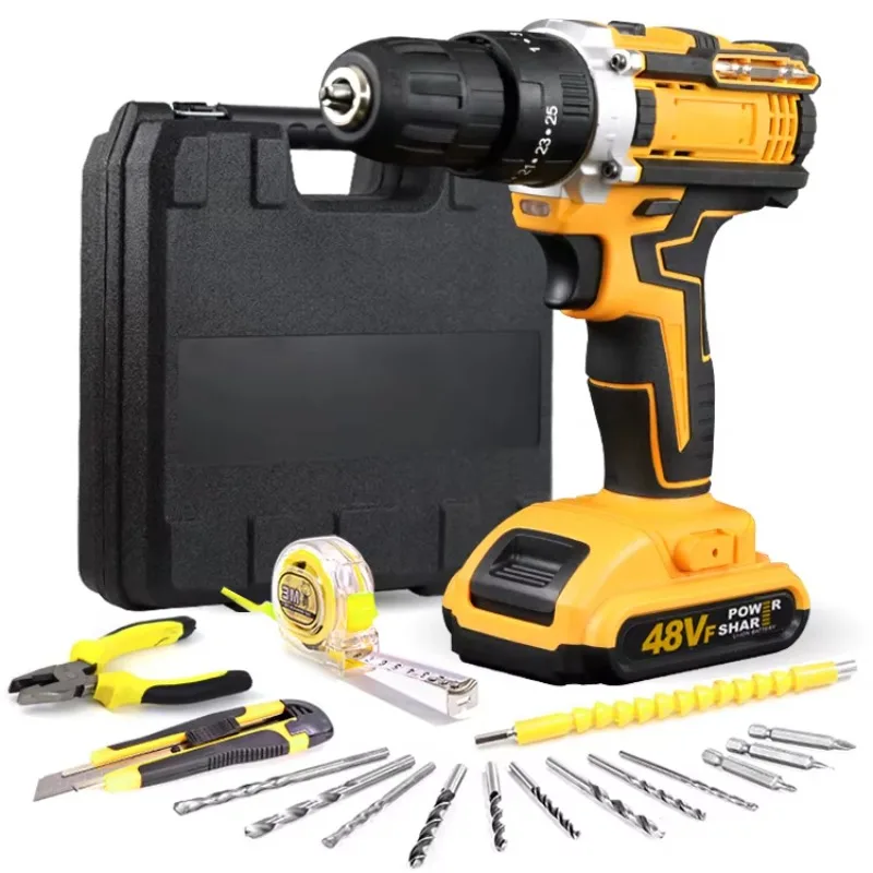 20 V Akku-Bohrschrauber Akkus Akku-Bohrmaschinen Bürste 20 V Combo-Set Akku-Bohrmaschine Bürste