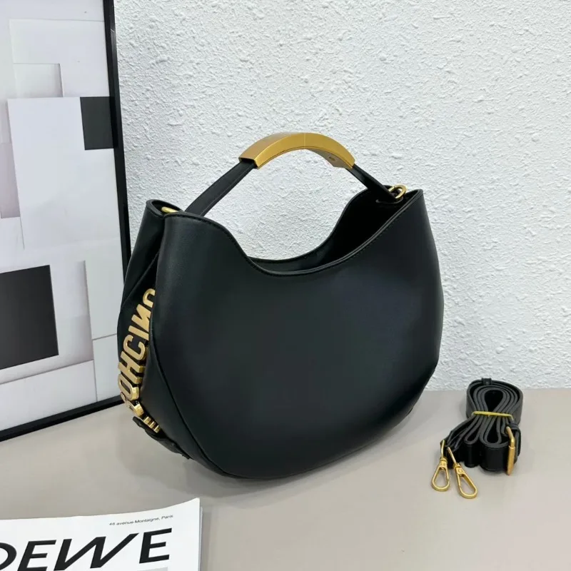 Casual crescent moon handheld women's bag 2026 new simple decorative shoulder messenger women's bag - view 2