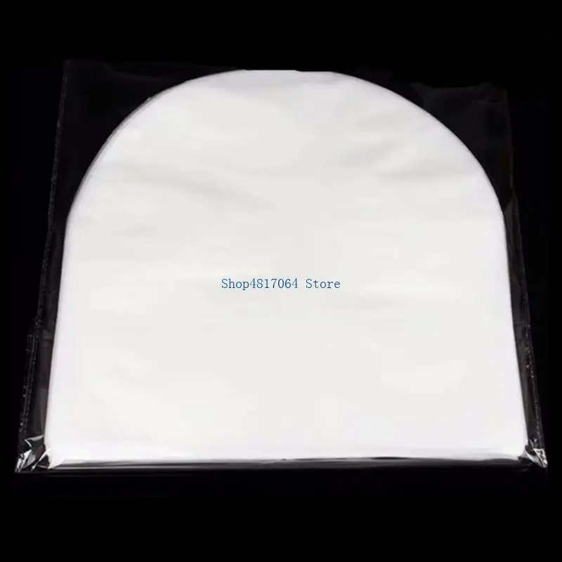 

T3LB 50x Vinyl Record Inner Sleeves 12" for LP Durable & Wrinkle-Free Crystal Clear & Made from High-Density Polypropylene 12