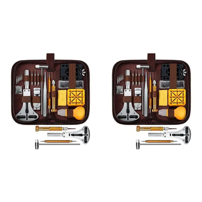 GTBL Watch Repair Kit, 298 PCS Watch Battery Replacement Tool, Watch Band Repair Tool, Watch Spring Bar Tool Set