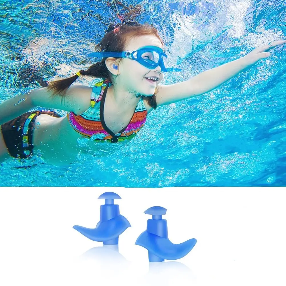 Anti-Noise Sleep Swimming Gear Soundproof Earplugs Swimming Silicone Earplugs Swim Ear Plugs Anti Noise Earplugs Ear Plugs