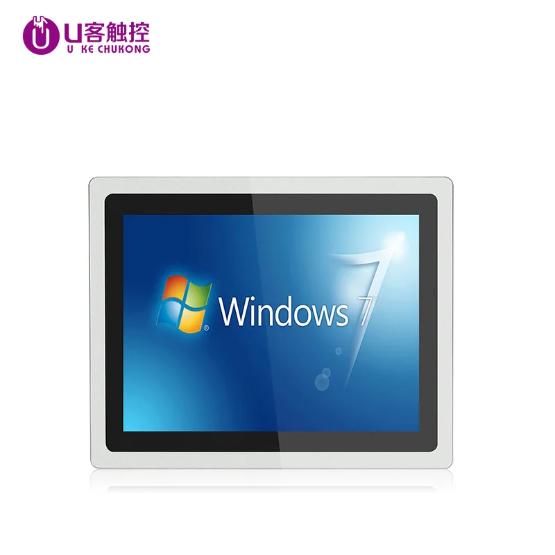 10/12 /15/17Inch Fully Enclosed Dust-Proof Industrial Control All-In-One Touch Display Capacitive Wall-Mounted Industrial Tablet