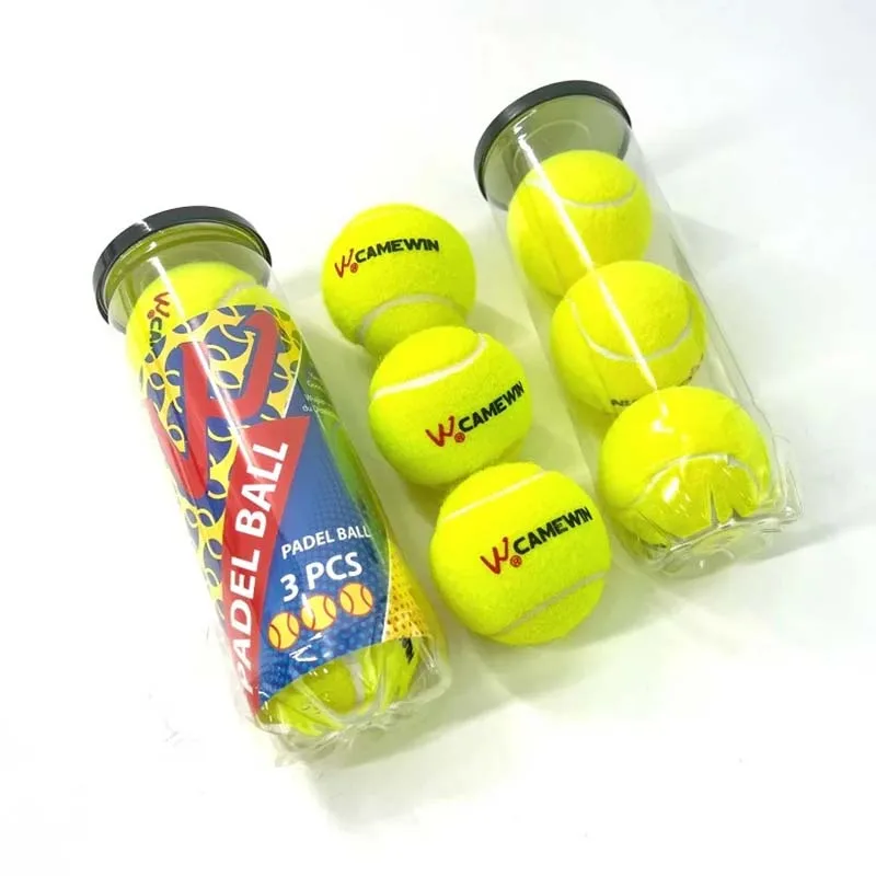 3 PCS High Quality Elasticity Tennis Ball Soft Training Sport Rubber Padel Racket Beach Tennis Balls Practice Reduced Pressure