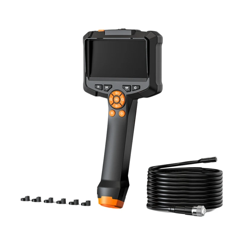 B03B-Telecamera per endoscopio Obiettivo da 4,3 pollici HD 1080P Periscopio per ispezione auto IP67 Telecamera per fognature impermeabile con LED