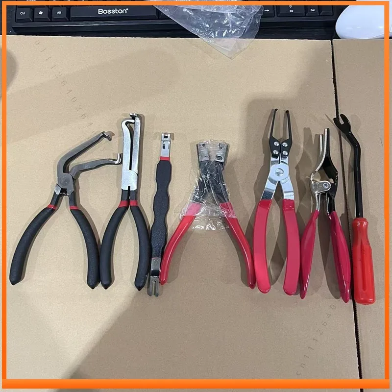 Straight Curved Broken Wire, Power Cut Pliers 7-piece Set, Wire Stripping, Car Line YouTube Snap Pliers