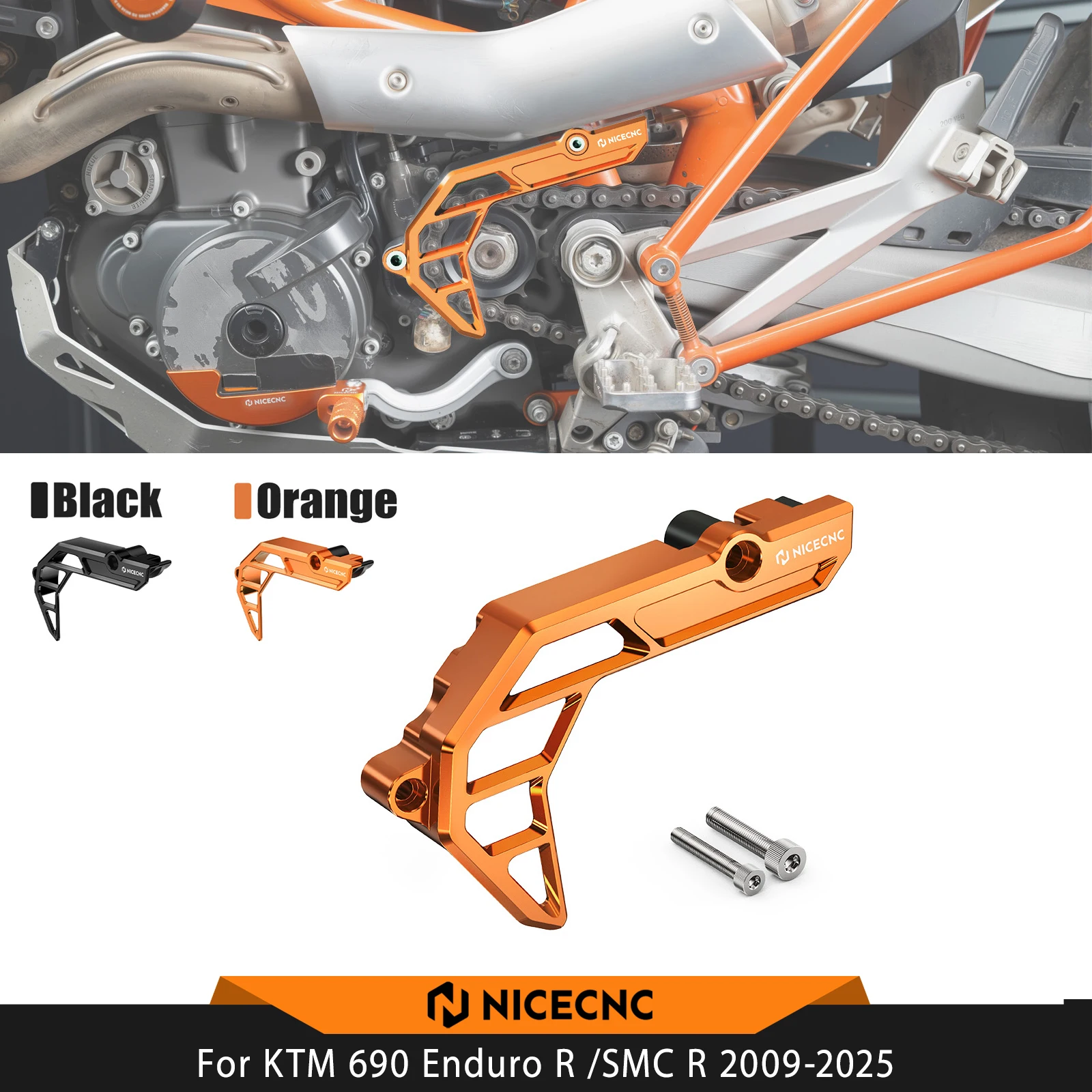 For KTM 690 Enduro R 690 SMC R 2009-2025 2024 Case Saver Chain Guard Sprocket For Husqvarna 701 Enduro/SM 16-25 GasGas 700 SM/ES