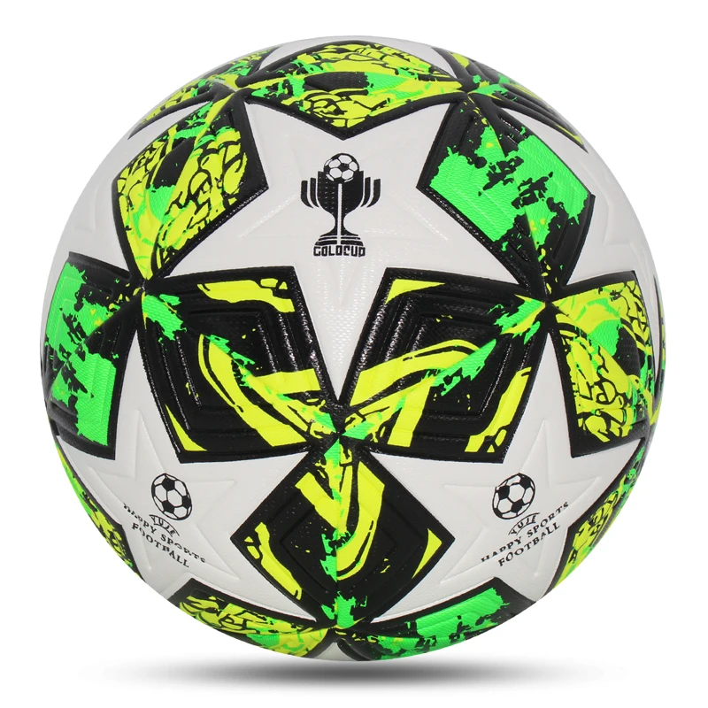 2025 كرة قدم جديدة مقاس رسمي 5 مقاس 4 مادة PU عالية الجودة دوري رياضي خارجي مباراة لعبة تدريب كرة القدم فوتبول