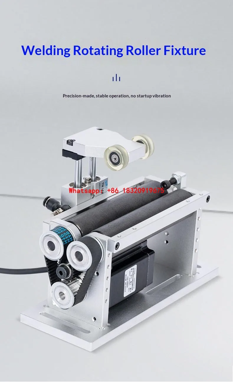 Cyclmotion Handheld welding for sealing round tubes rotary table for marking cylindrical parts (roller-type) visual inspection